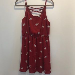 Whimsical elephant dress